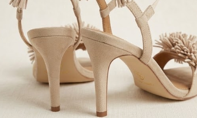 Sandalias De Tacón Boho Chic